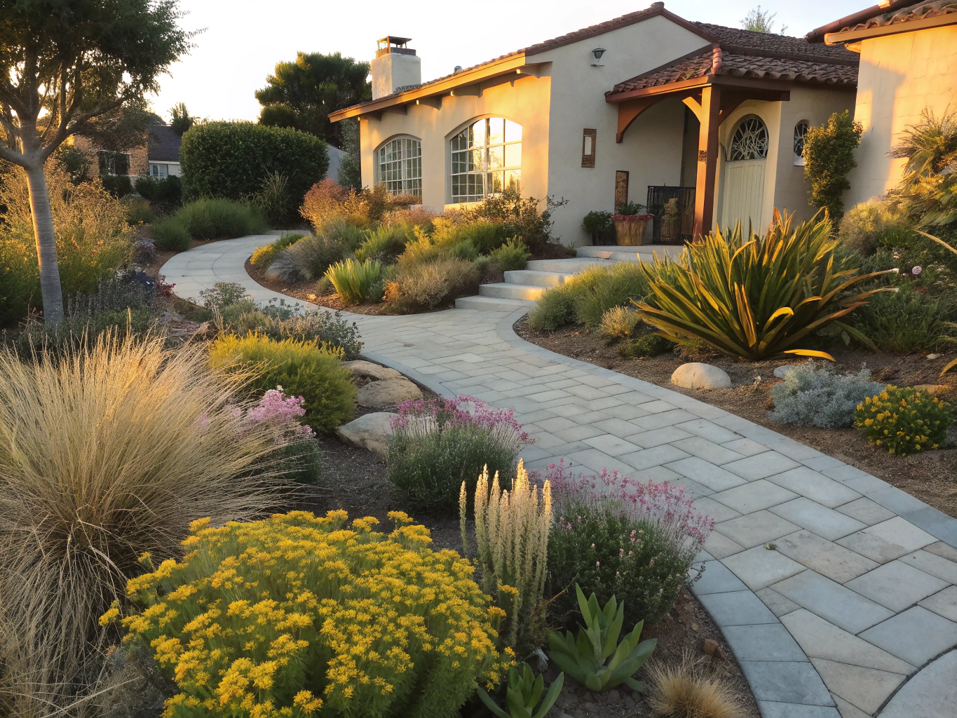 HOA community entrance and rock landscaping